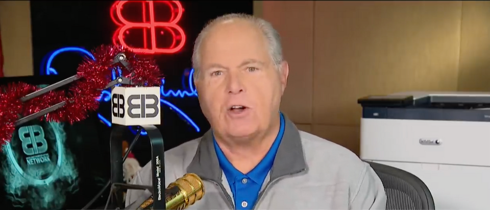 Rush Limbaugh announced Monday that he has been diagnosed with advanced lung cancer. (Screenshot YouTube Fox News, https://www.youtube.com/watch?v=jHktiYC-TIM)