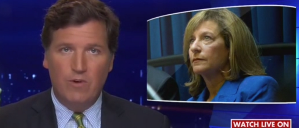 Tucker Carlson calls for Roger Stone Judge's impeachment (Fox News screengrab)