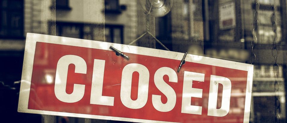 Closed Sign. Shutterstock