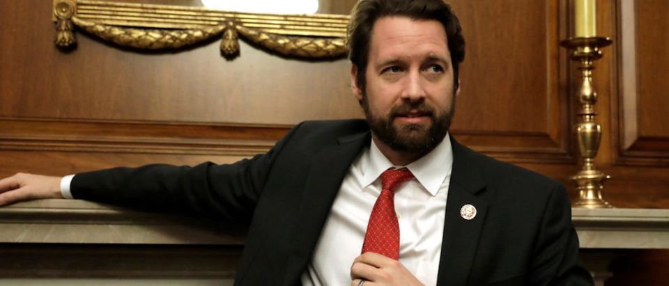 Rep. Joe Cunningham speaks during an interview for Reuters on Capitol Hill