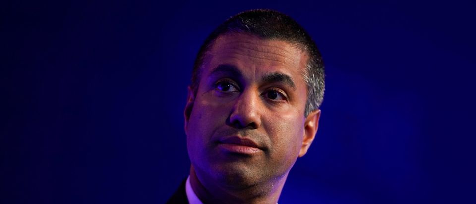 Ajit Pai, Chairman of the Federal Communications Commission, speaks at the WSJTECH Live conference in Laguna Beach, California