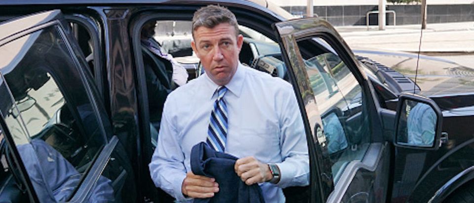 Duncan Hunter and His Wife Arraigned on Corruption Charges in San Diego