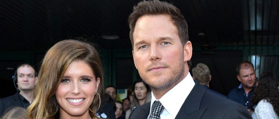 Katherine Schwarzenegger (L) and Chris Pratt attend the world premiere of Walt Disney Studios Motion Pictures "Avengers: Endgame" at the Los Angeles Convention Center on April 22, 2019 in Los Angeles, California. (Photo by Amy Sussman/Getty Images)