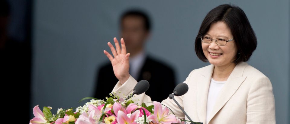 Taiwanese President-Elect Tsai Ing-wen Inauguration In Taipei