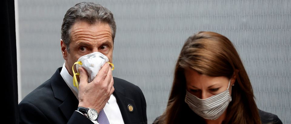 New York Governor Andrew Cuomo holds daily briefing during outbreak of the coronavirus disease (COVID-19) in Valhalla