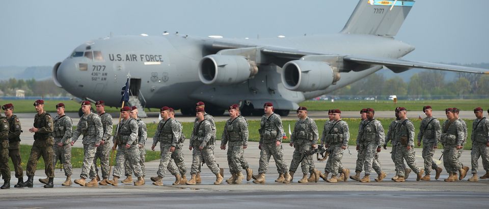 U.S. Infantry Troops Arrive In Poland For Exercises
