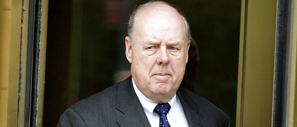 Lawyer John Dowd exits Manhattan Federal Court in New York, U.S. on May 11, 2011. REUTERS/Brendan McDermid/File Photo