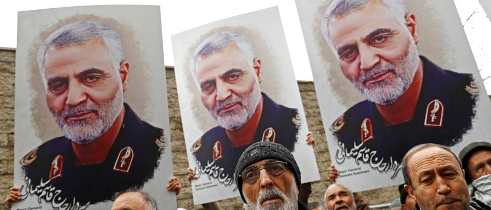 Protest against killing of Iranian Major-General Qassem Soleimani in Istanbul
