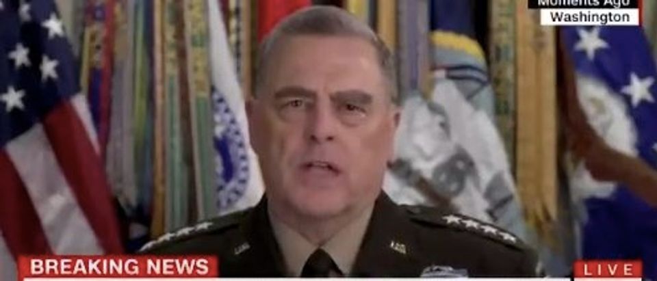 Chairman of the Joint Chiefs of Staff Gen. Mark Milley (CNN)