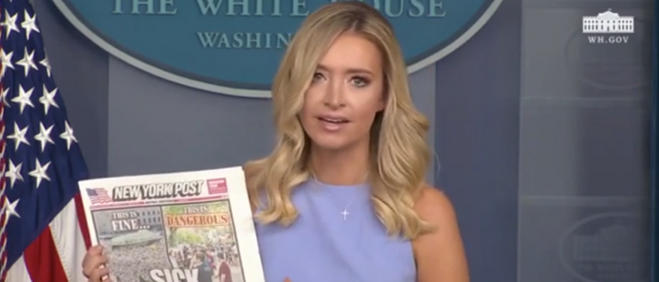 Kayleigh McEnany Fires Back At Jim Acosta's 'Hypocrisy' With New York Post Cover