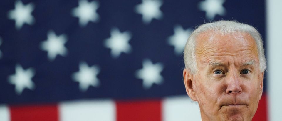 Democratic U.S. presidential candidate Biden speaks at campaign event in Wilmington, Delaware