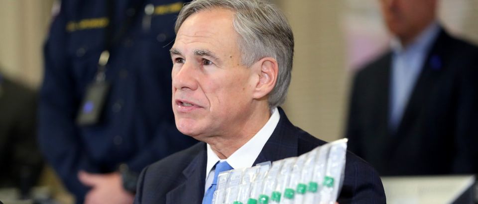 Texas Governor Abbott And Local Officials Hold Press Conference On Coronavirus