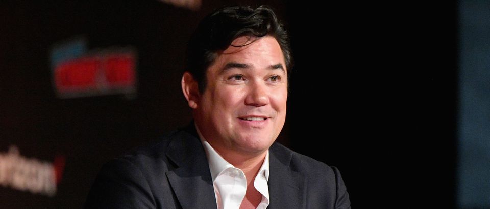 Dean Cain speaks onstage at the Lois &amp; Clark: The New Adventures of Superman 25th Anniversary Reunion panel. Dia Dipasupil/Getty Images for New York Comic Con