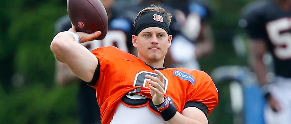 CINCINNATI, OH - AUGUST 21: Cincinnati Bengals quarterback Joe