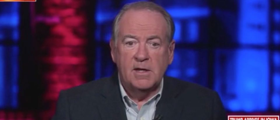 Mike Huckabee appears on "Outnumbered." Screenshot/Fox News