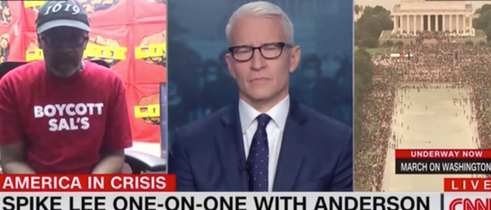 Spike Lee On CNN Friday With Anderson Cooper