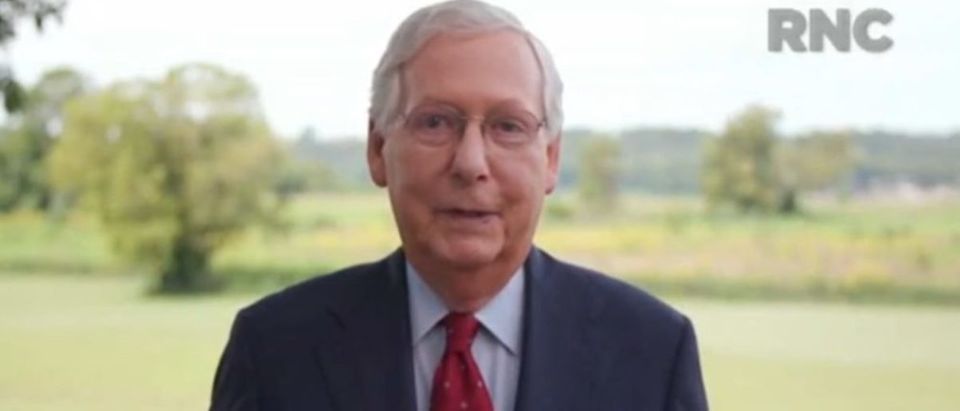 mitch mcconnell speech today