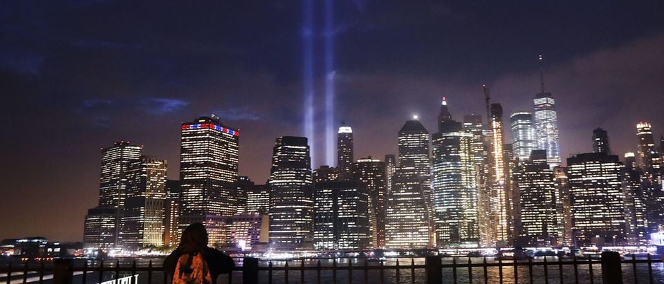 Annual Tribute In Light Marks Anniversary Of Attacks On The World Trade Center's Twin Towers