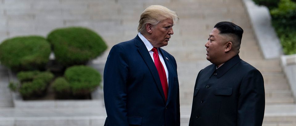North Korean Leader Kim Jong Un and Donald Trump