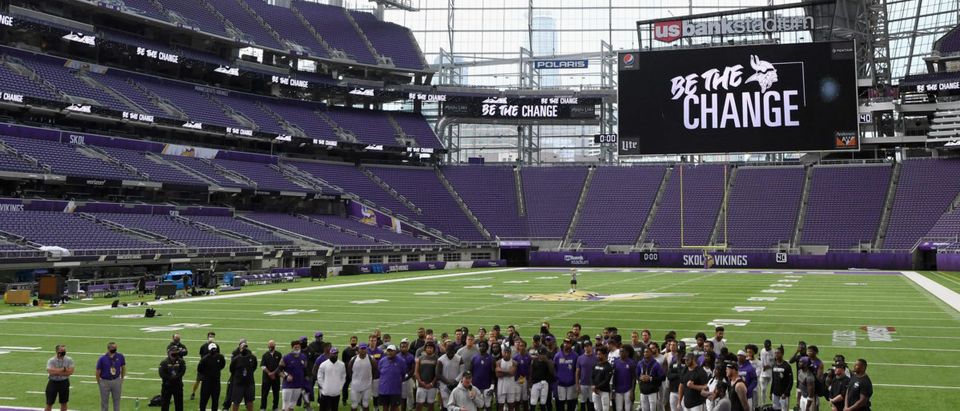 The Minnesota Vikings are honoring George Floyd's family before