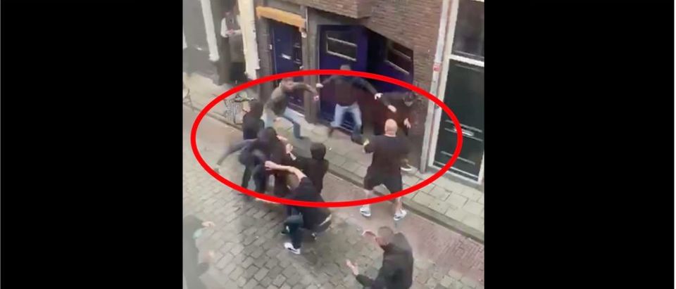 Viral Video Shows Absolutely Insane Street Brawl The Daily Caller