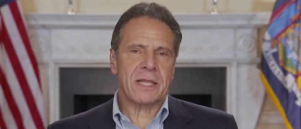 New York Governor Andrew Cuomo appears on "The View." Screenshot/ABC