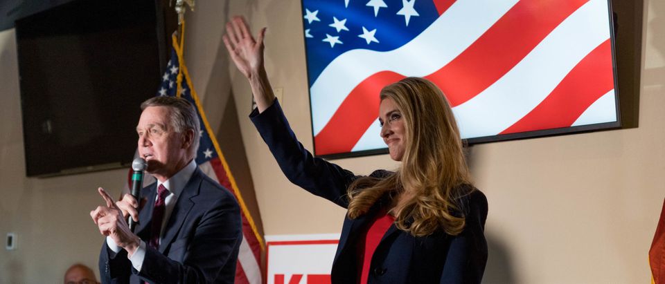 Republican Senators David Perdue And Kelly Loeffler Running For Reelection In A Closely Watched Run-Off Hold Rally