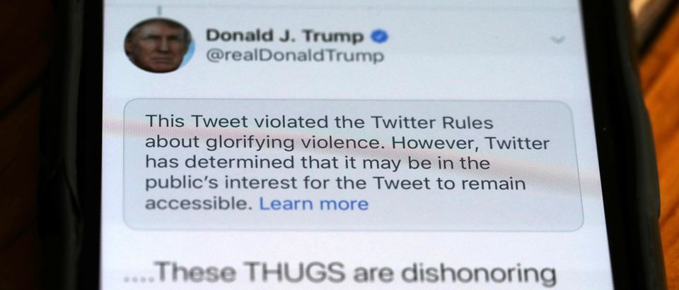 Twitter Flags Two Of President's Trump Tweets