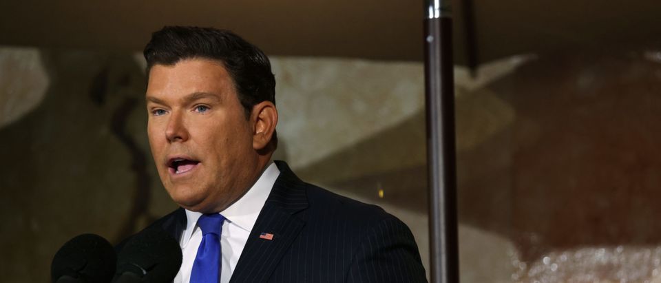 Fox News host Bret Baier speaks during a dedication ceremony for The Dwight D. Eisenhower Memorial September 17, 2020 in Washington, DC. (Alex Wong/Getty Images)