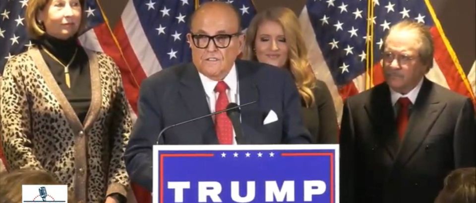 Rudy Giuliani. (Screenshot/YouTube)
