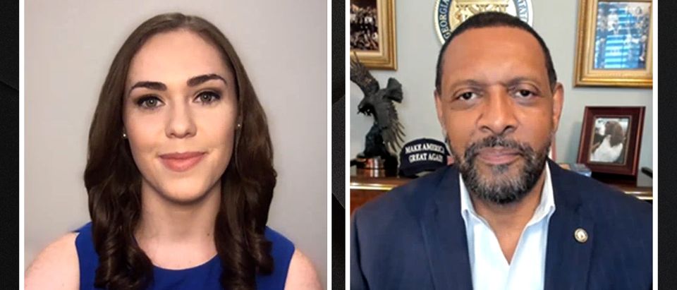 State Rep. Vernon Jones speaks with the Daily Caller