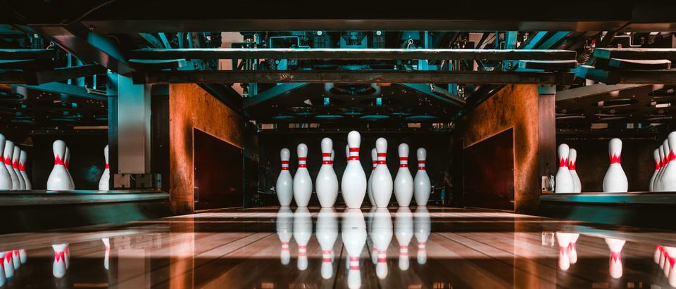 Bowling Alley Pins. By Mindscape studio. Shutterstock.