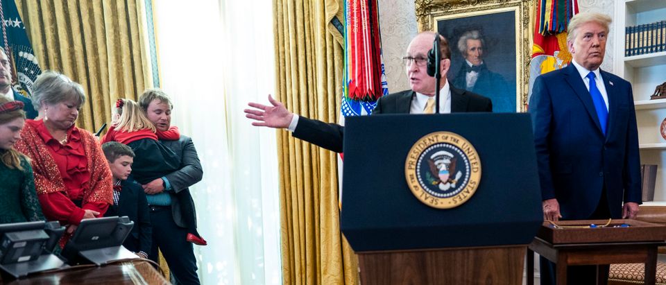 President Trump Awards Presidential Medal Of Freedom To Wrestler Dan Gable