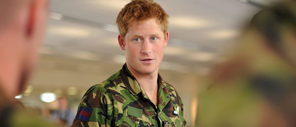 Prince Harry Visits RAF Honington