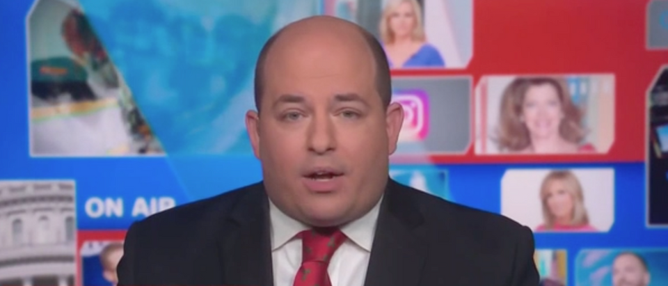 Brian Stelter compared the radicalization of ISIS to that of Trump supporters. (Screenshot CNN, Reliable Sources)
