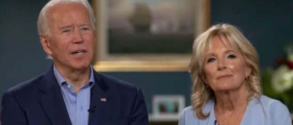 Joe and Jill Biden (YouTube screencapture/CBS)