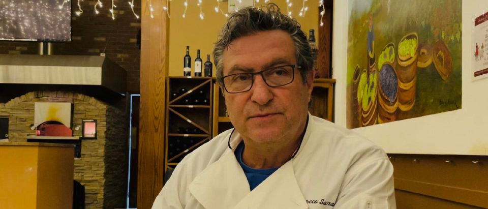 Owner of restaurant Trattoria L’incontro, Rocco Sacramone,
