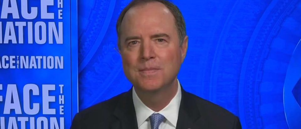Adam Schiff says Trump can't be trusted with intelligence briefings (CBS screengrab)