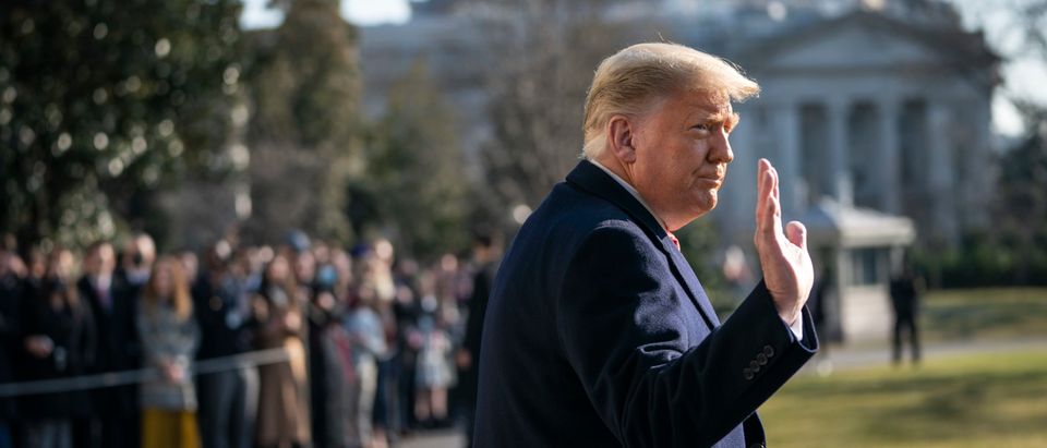 President Trump Departs White House For Border Visit