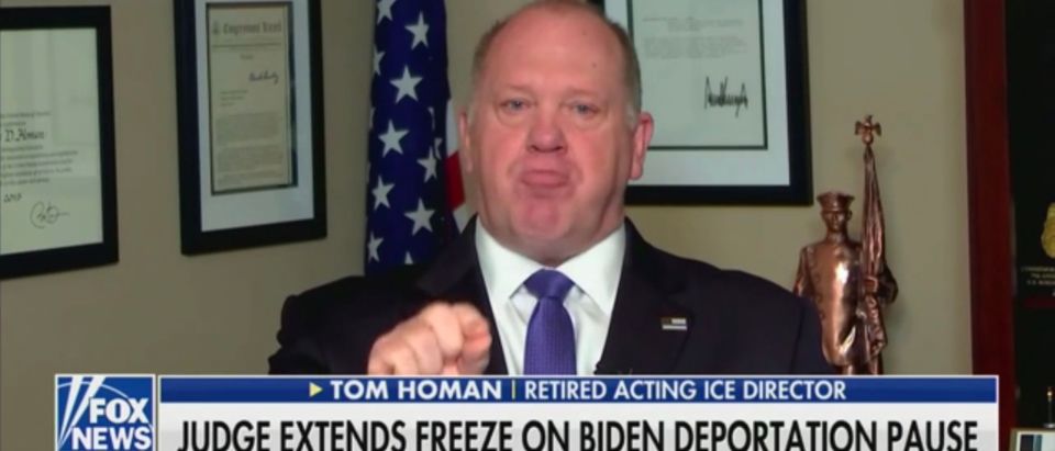 Former Acting Director of ICE Tom Homan
