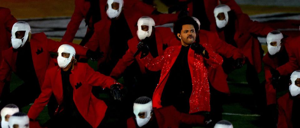Here's why the Weeknd's backup dancers wore bandages during Super Bowl  halftime show