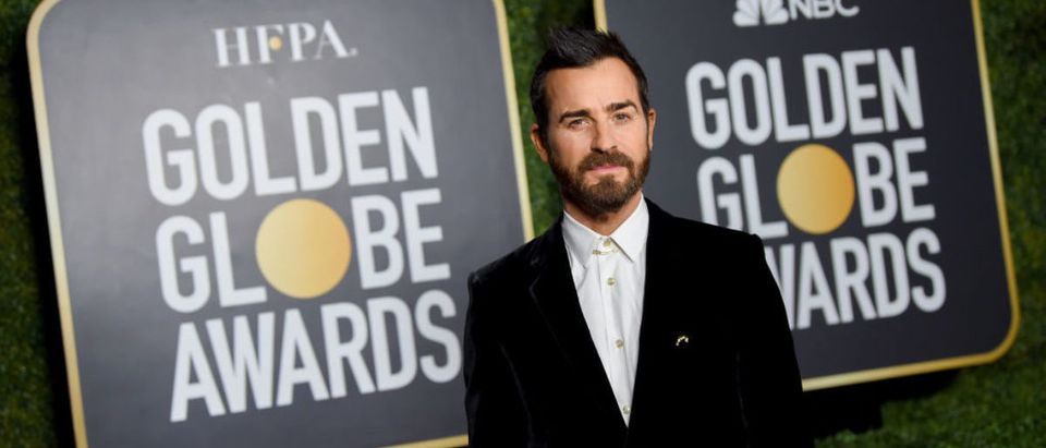 NEW YORK, NEW YORK - FEBRUARY 28: Justin Theroux attends the 78th Annual Golden Globe® Awards at The Rainbow Room on February 28, 2021 in New York City. (Photo by Dimitrios Kambouris/Getty Images for Hollywood Foreign Press Association)
