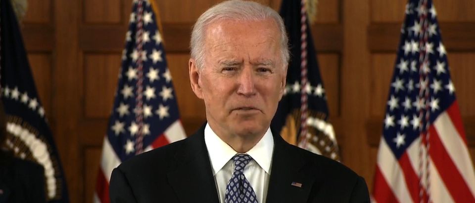 President Joe Biden. (Screenshot/YouTube/Fox Business)