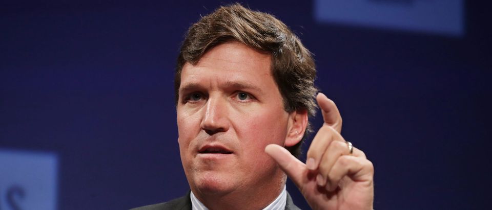 Fox News host Tucker Carlson discusses 'Populism and the Right' during the National Review Institute's Ideas Summit at the Mandarin Oriental Hotel March 29, 2019 in Washington, DC. (Chip Somodevilla/Getty Images)