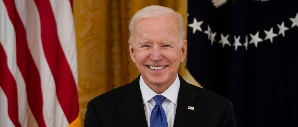 Joe Biden Holds First Cabinet Meeting Of Presidency