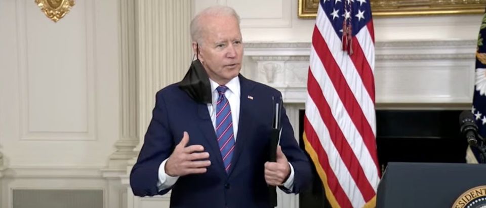 Joe Biden (screenshot, White House YouTube)