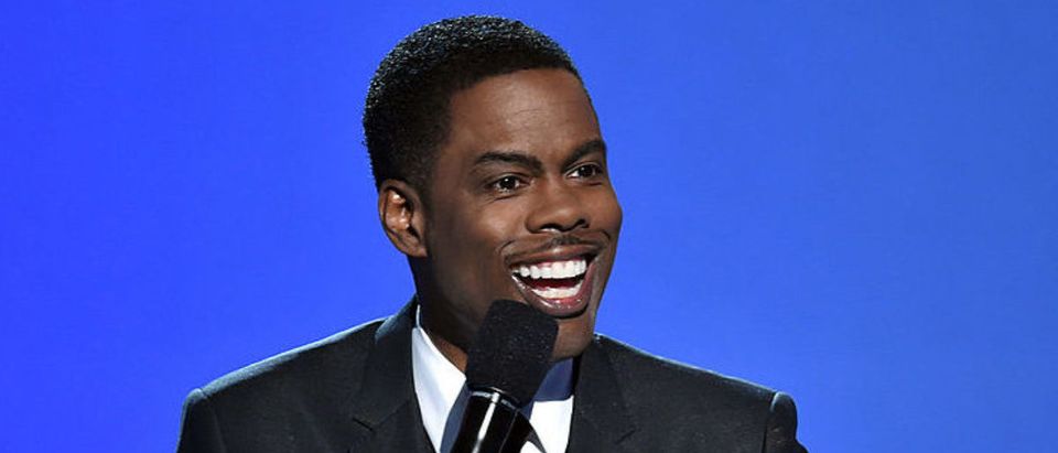 LOS ANGELES, CA - JUNE 29: Host Chris Rock speaks onstage during the BET AWARDS '14 at Nokia Theatre L.A. LIVE on June 29, 2014 in Los Angeles, California. (Photo by Kevin Winter/Getty Images for BET)