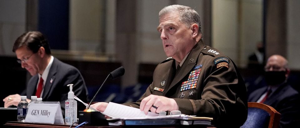U.S. Defense Secretary Esper And Joint Chiefs Chairman Gen. Milley Testify Before House Armed Services Committee