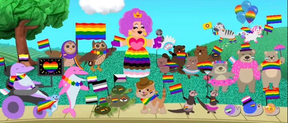 "Blue's Clues" released a video featuring drag queens, same sex couples and transgender children