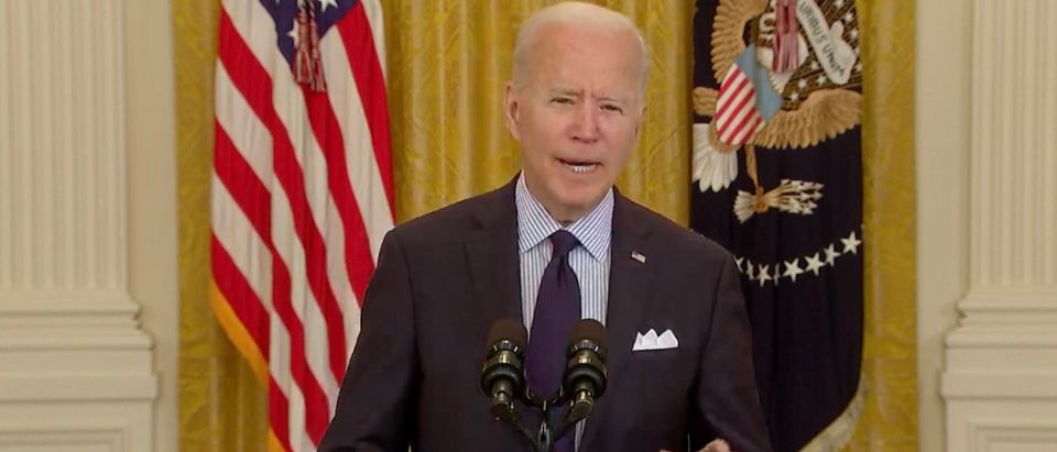 President Joe Biden. (Screenshot/Youtube/Fox Business)